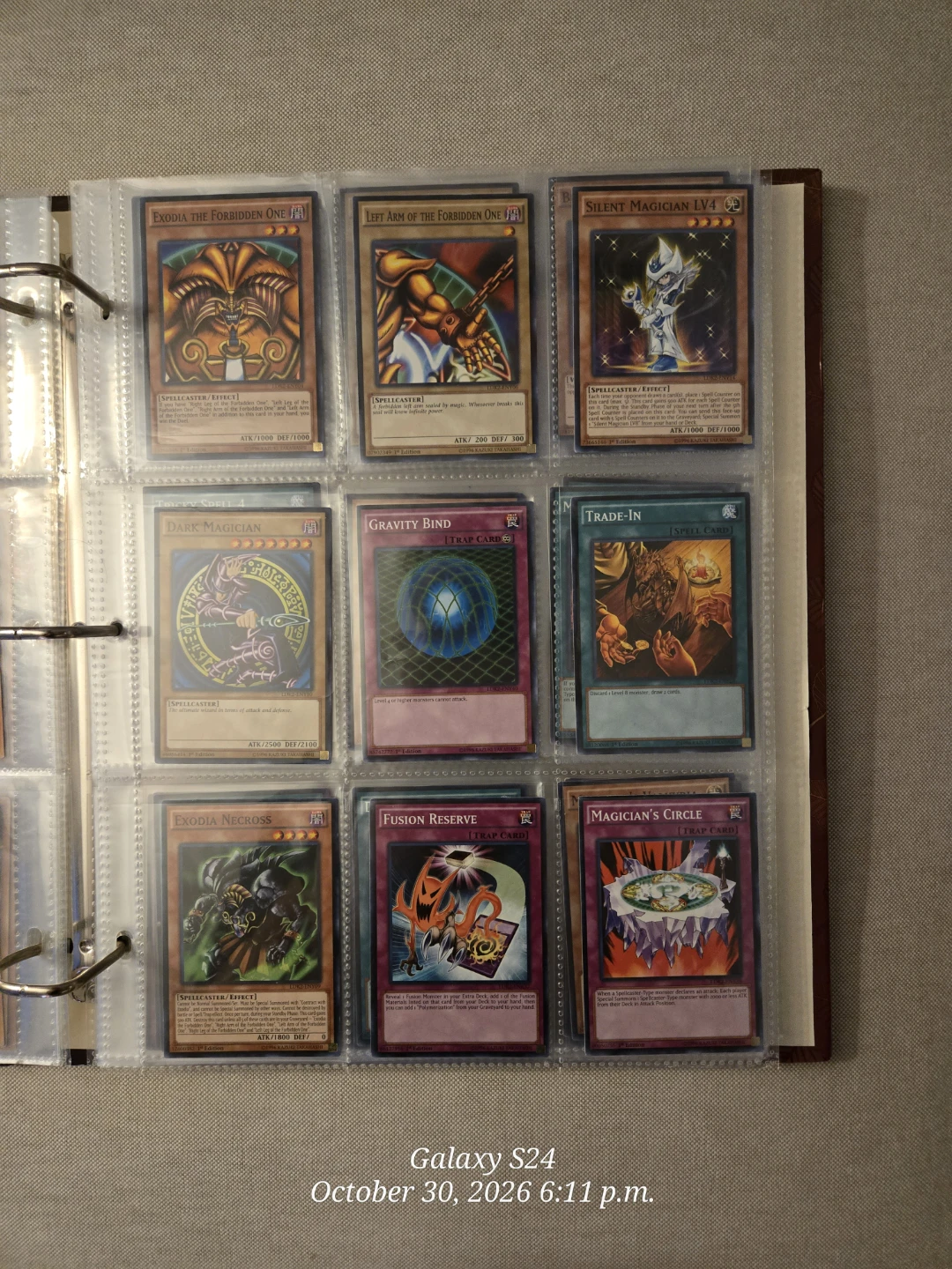 Yu-Gi-Oh! Trading Card Collection in Binder - photo 2