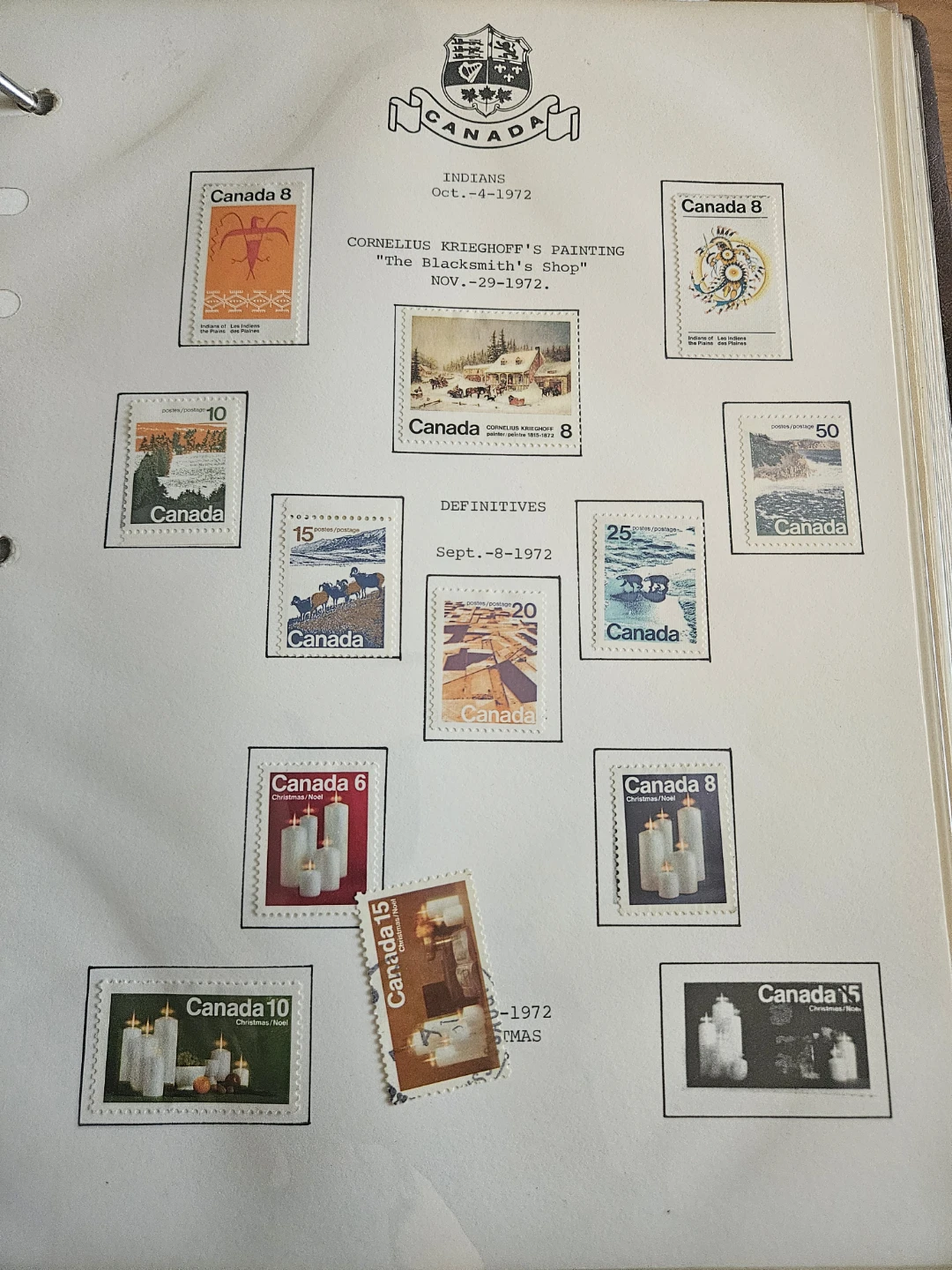 Wide collection of Canadian stamps - photo 5