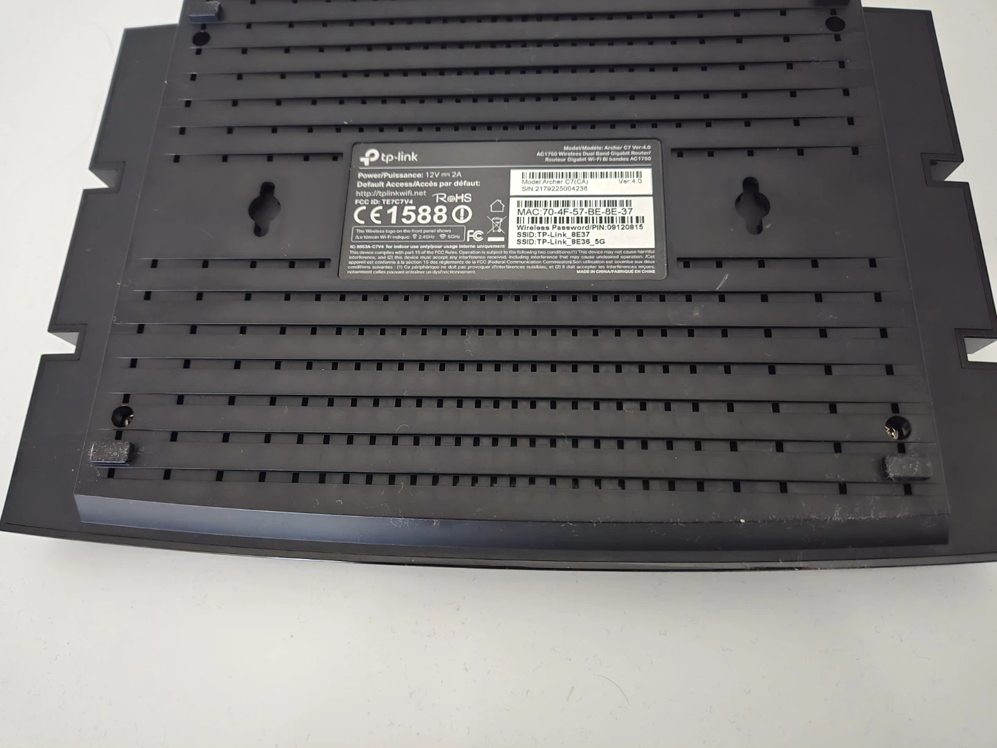 TP-Link Archer C7 AC1750 Wireless Dual Band Gigabit Router - photo 2