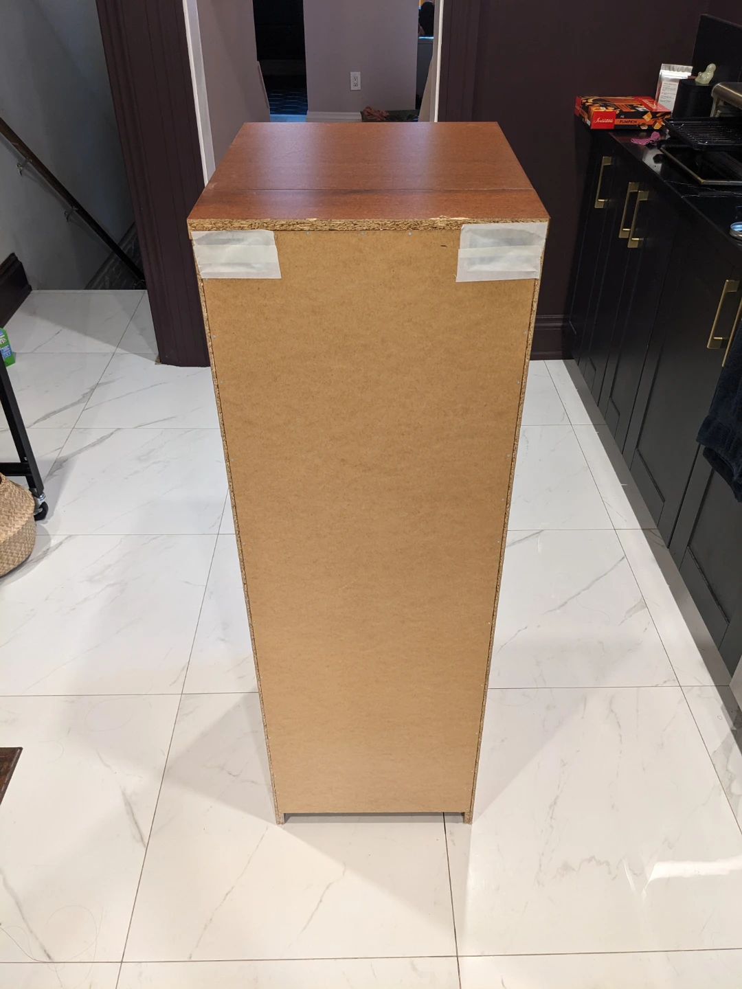 Dark Brown Ikea Malm Vanity Dresser - photo 5