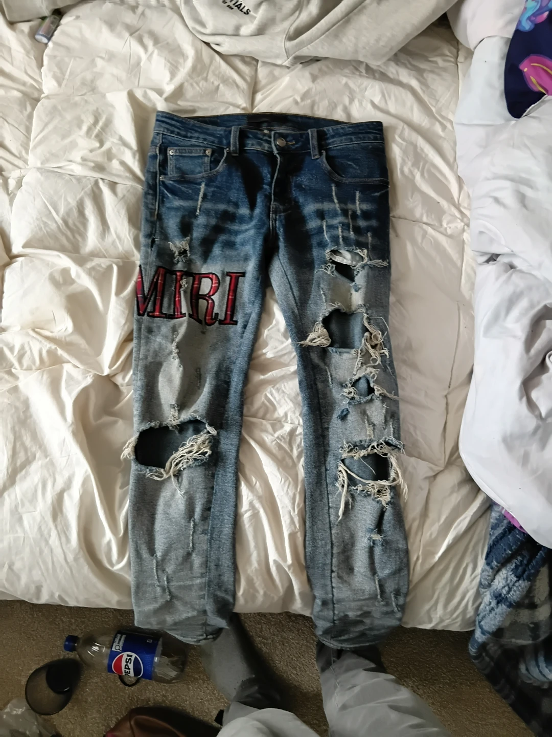 Amiri Distressed Denim Jeans