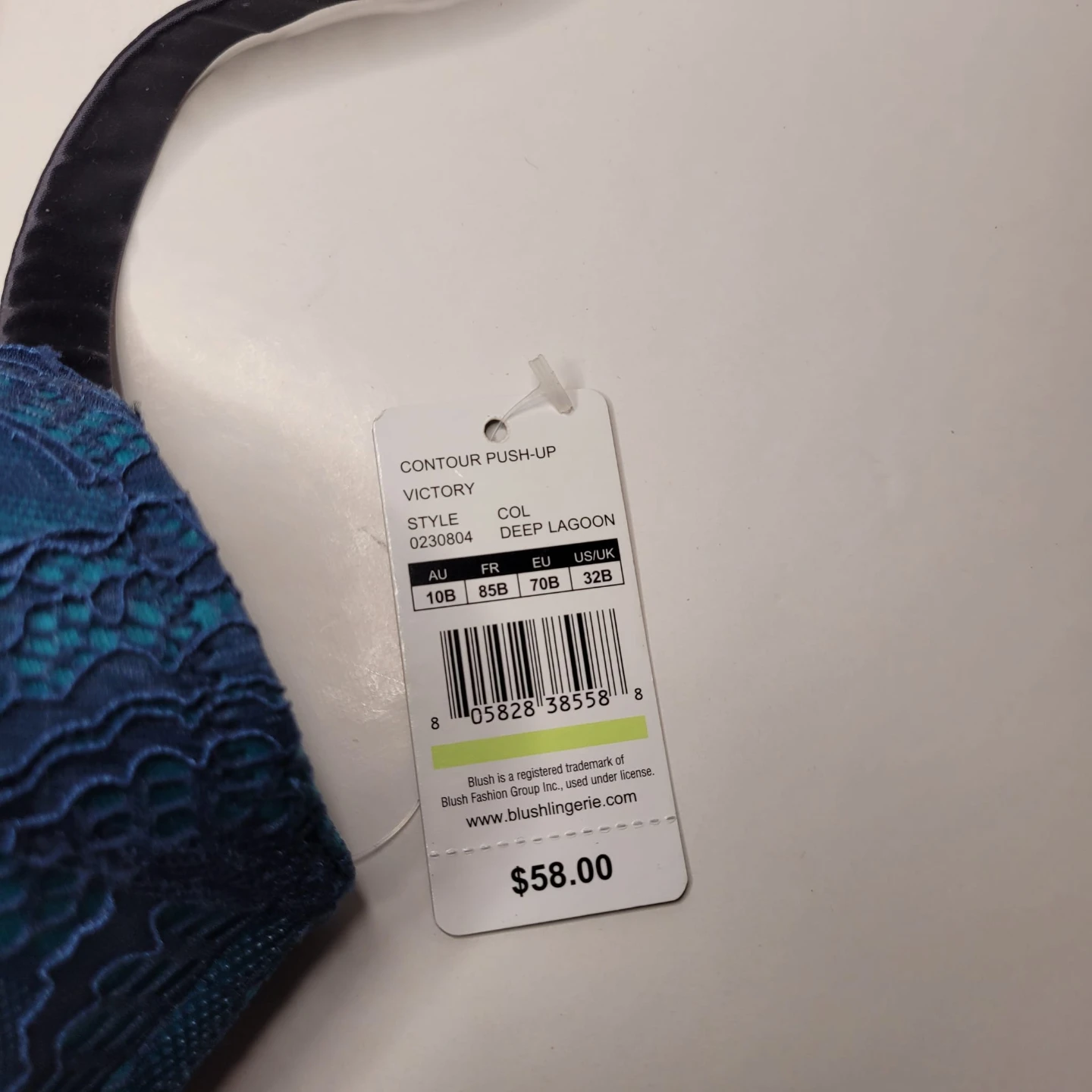 Blush Victory Contour Push-Up Bra 32B - photo 5