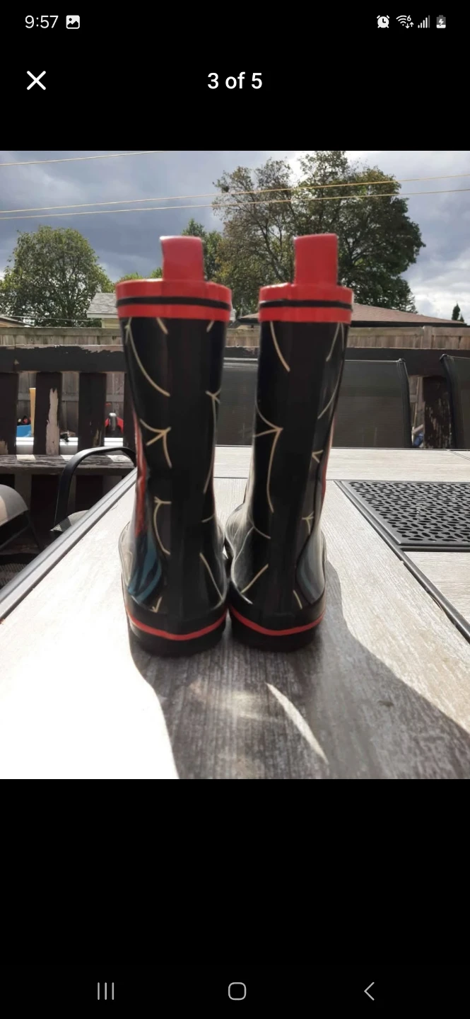 Spider-Man Rain Boots - photo 3