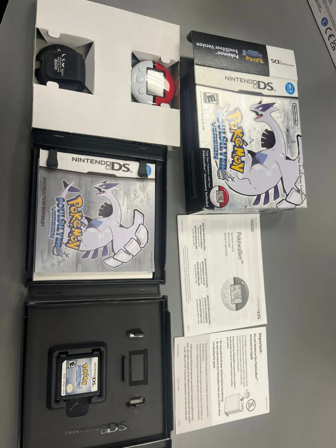 Pokemon soul silver ds complete. Collectors condition