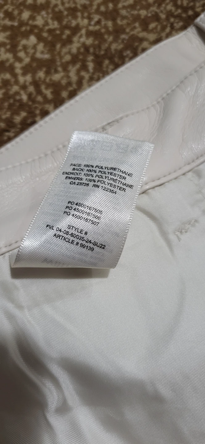 Wilfred White Faux Leather Pants - photo 4