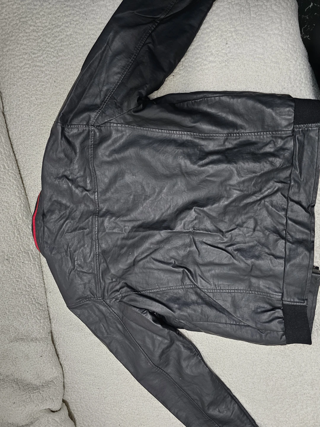 BV Clothing Black Faux Leather Jacket - photo 4