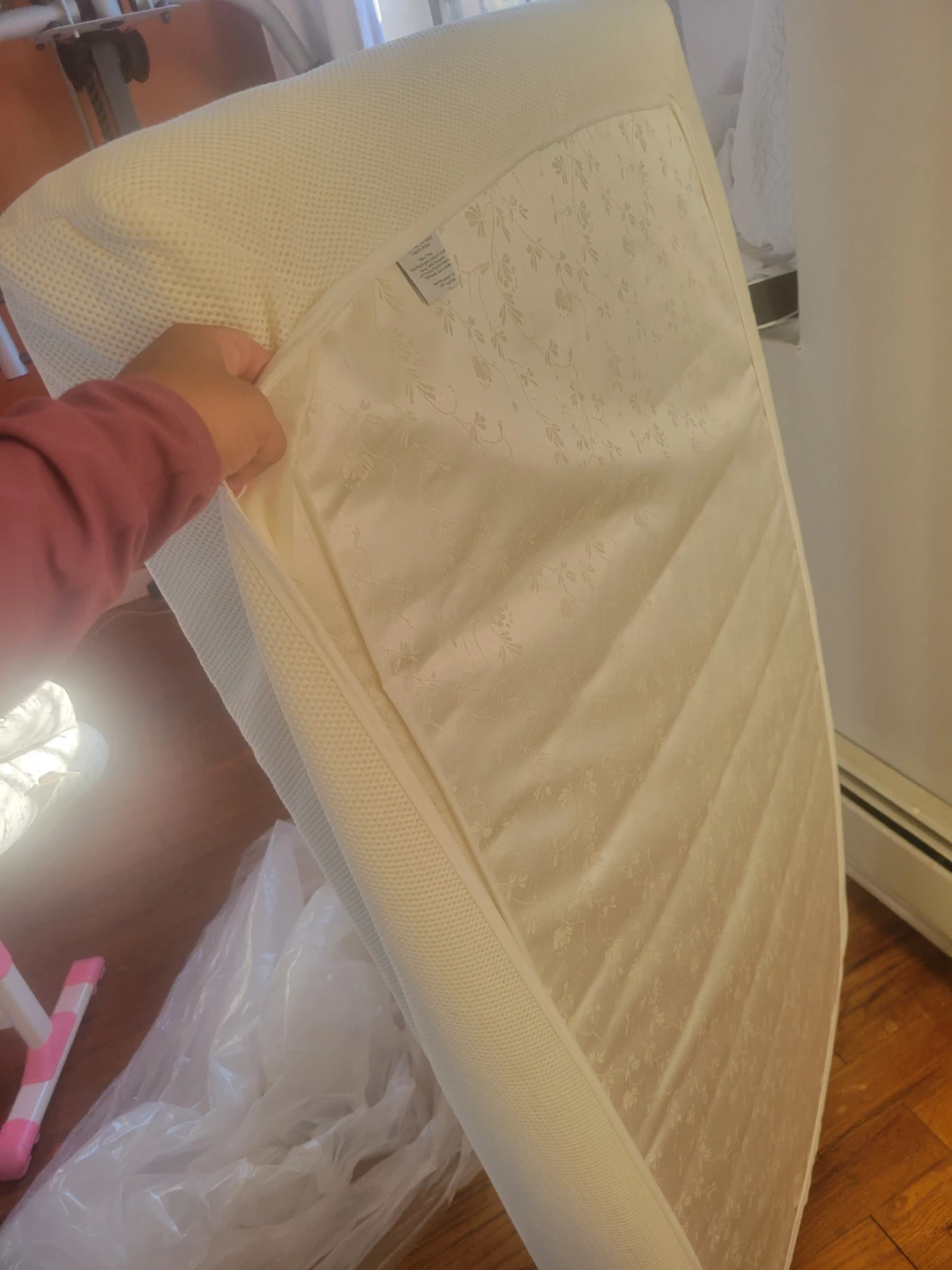 Colchon de cuna de bebe