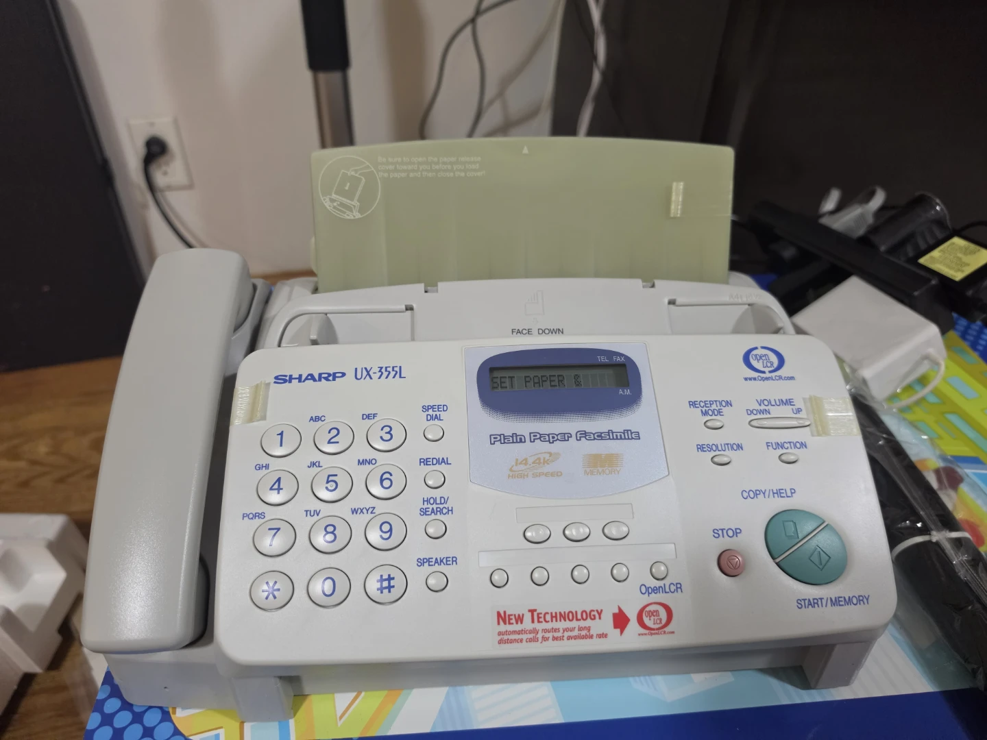 Sharp UX-355L Plain Paper Facsimile Machine