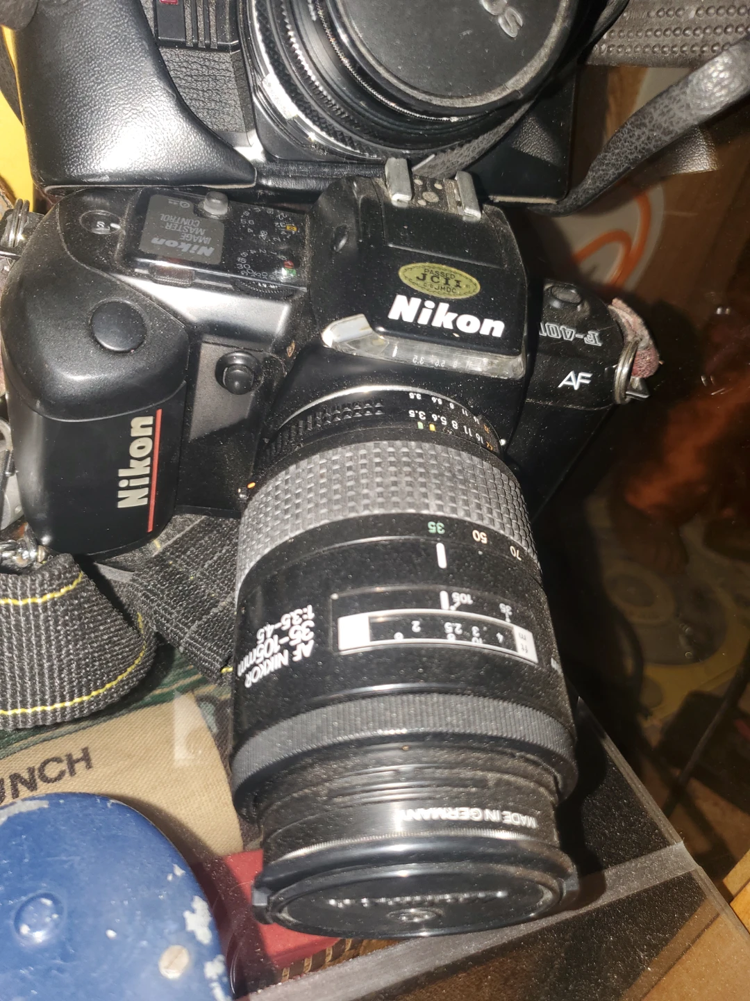 Nikon F-401 AF SLR Camera with AF Nikkor 35-105mm Lens