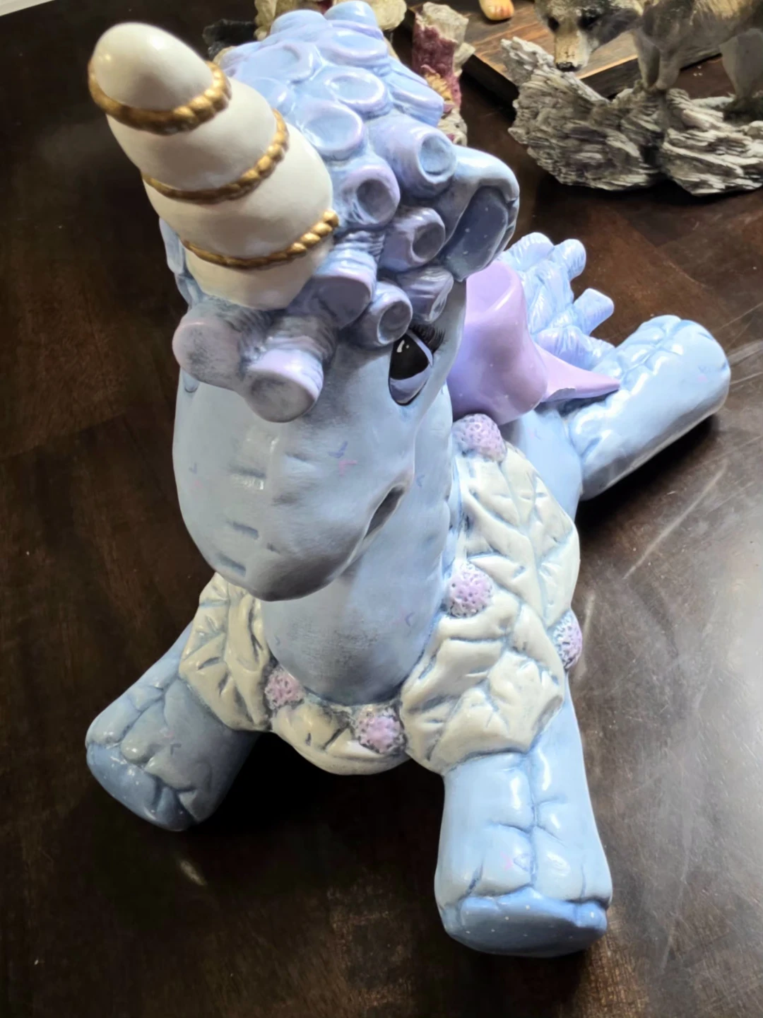 Vintage Preciosa Unicorn Figurine - photo 3
