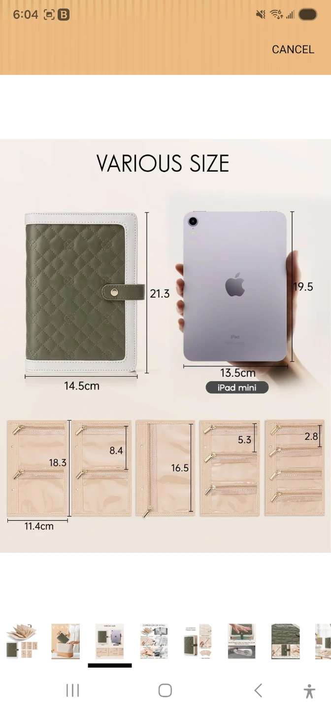 Travel Jewelry Organizer