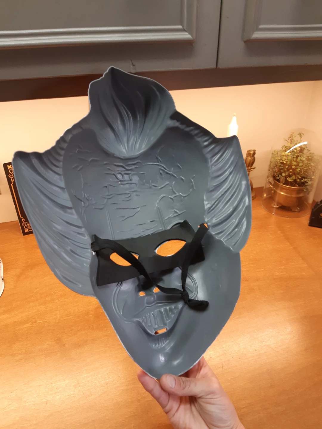 Pennywise character mask - adult halloween mask - photo 5