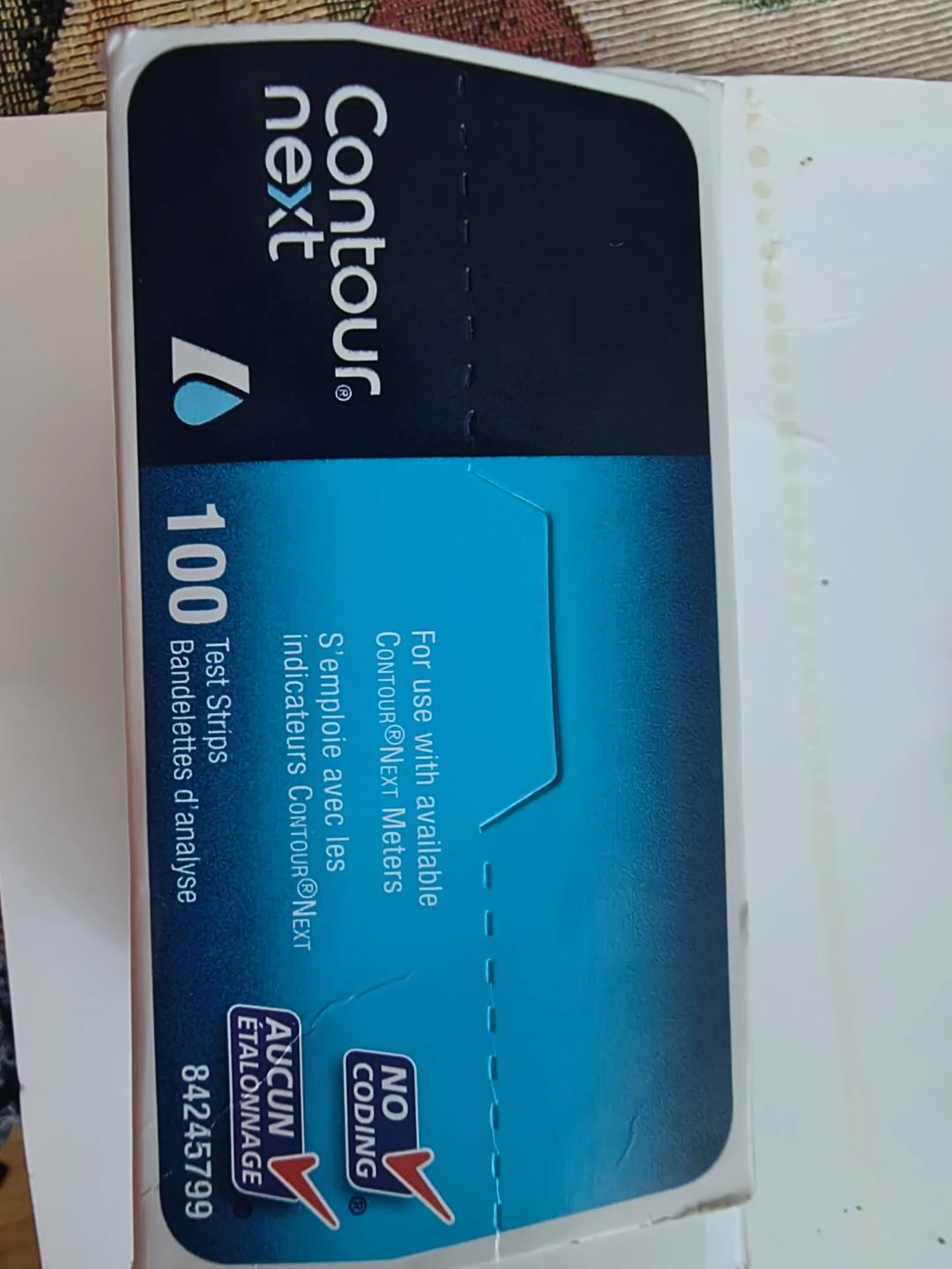 Contour Next Blood Glucose Test Strips (100 count) - photo 2