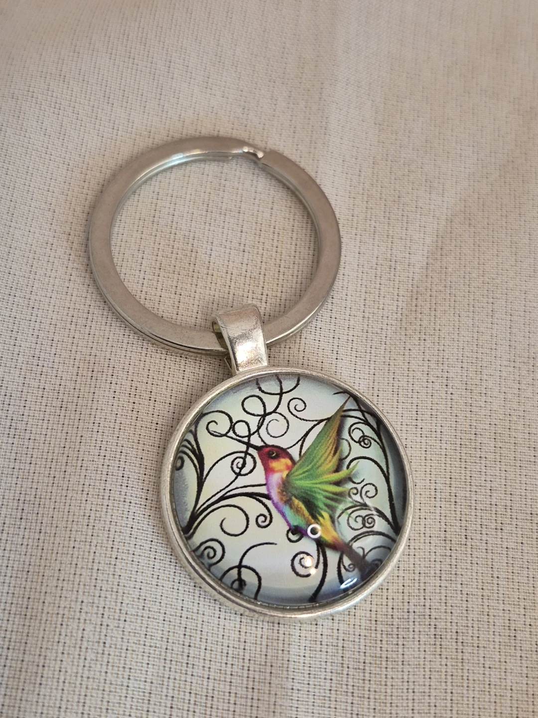 Hummingbird Keychain Brand New without Tags