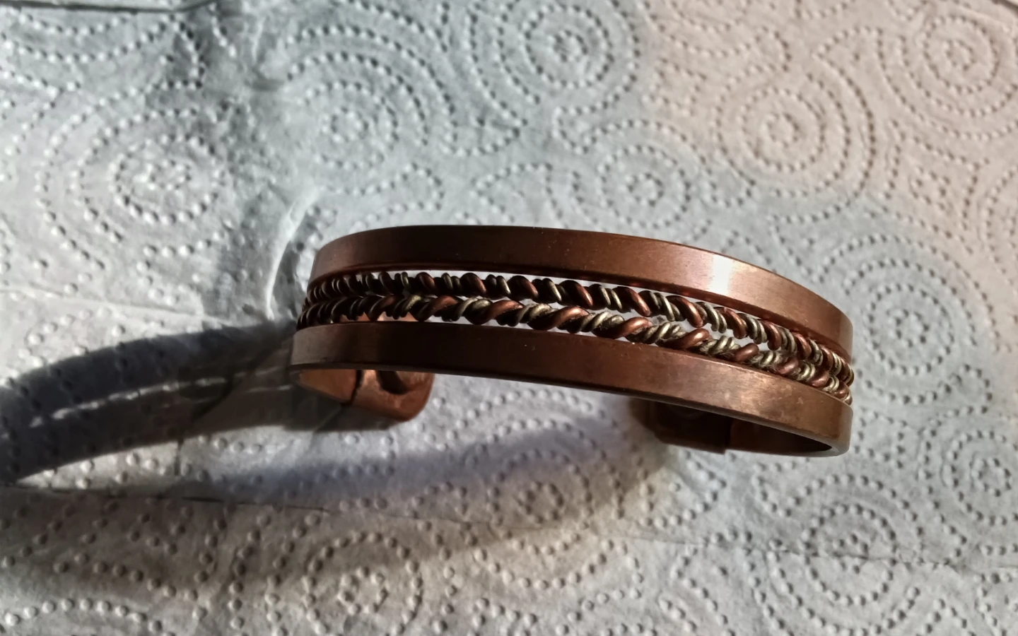 Magnetic Copper Therapy Cuff Bracelet