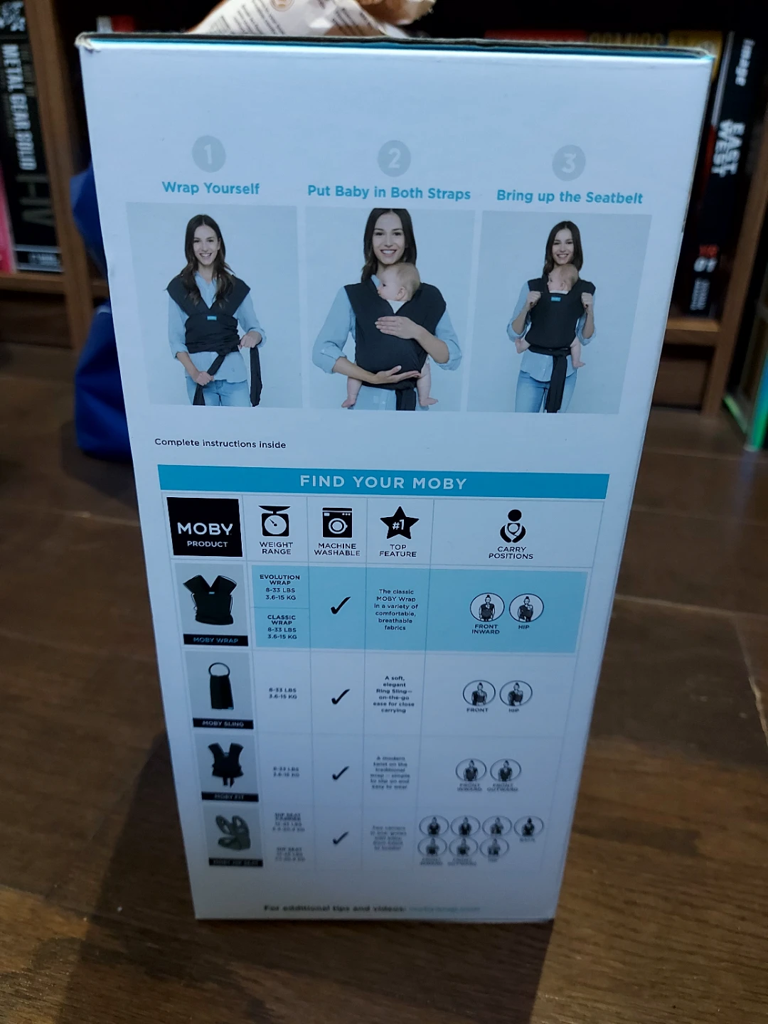 Moby Classic Baby Wrap Carrier - photo 2