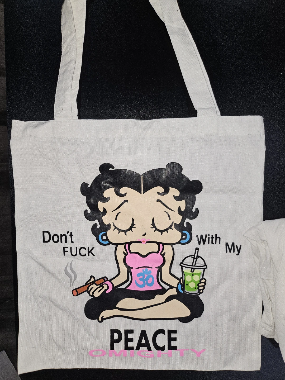 Omighty Betty Boop Tote Bag