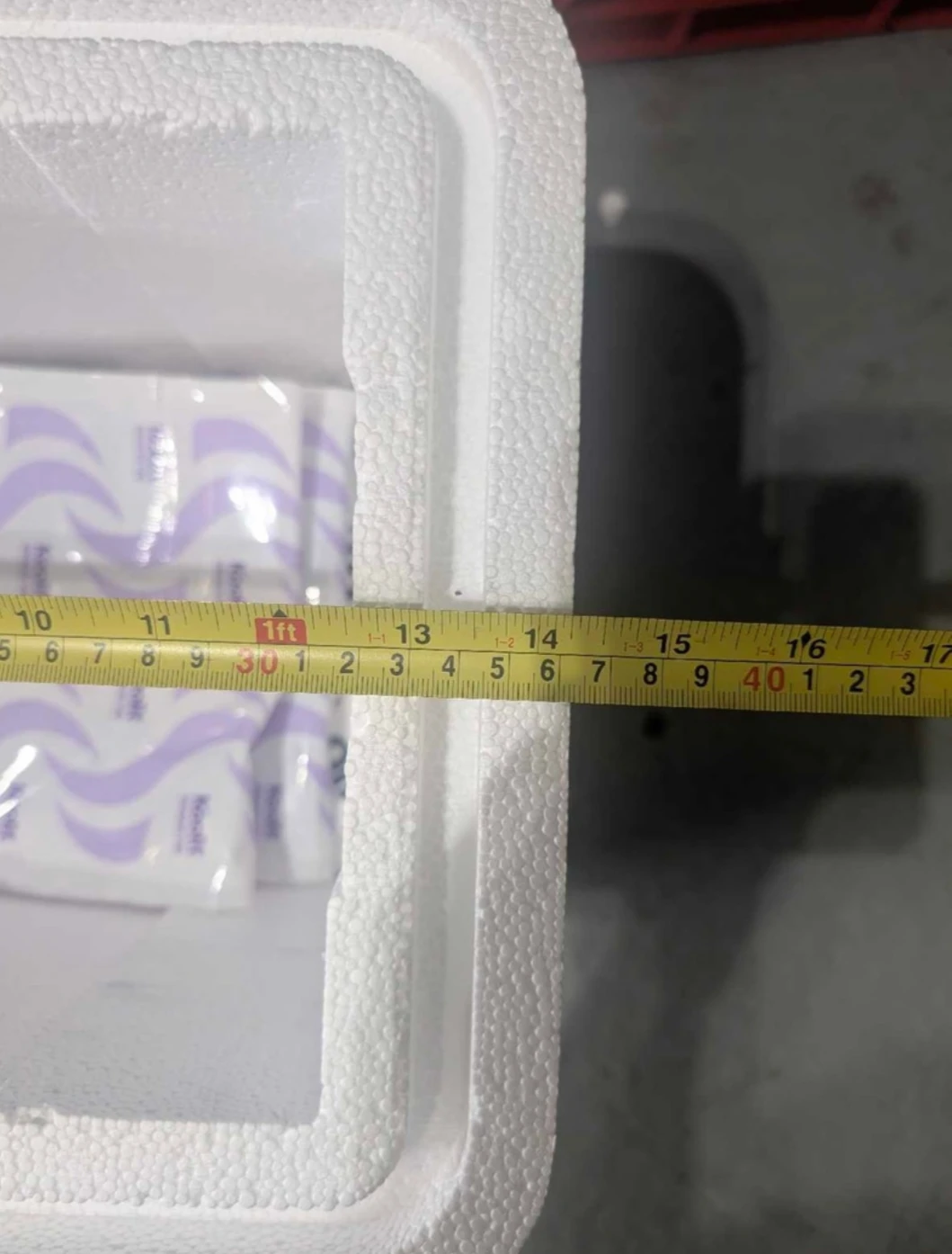 EUC - KoolTemp Styrofoam Cooler with Reusable Ice Packs - photo 3
