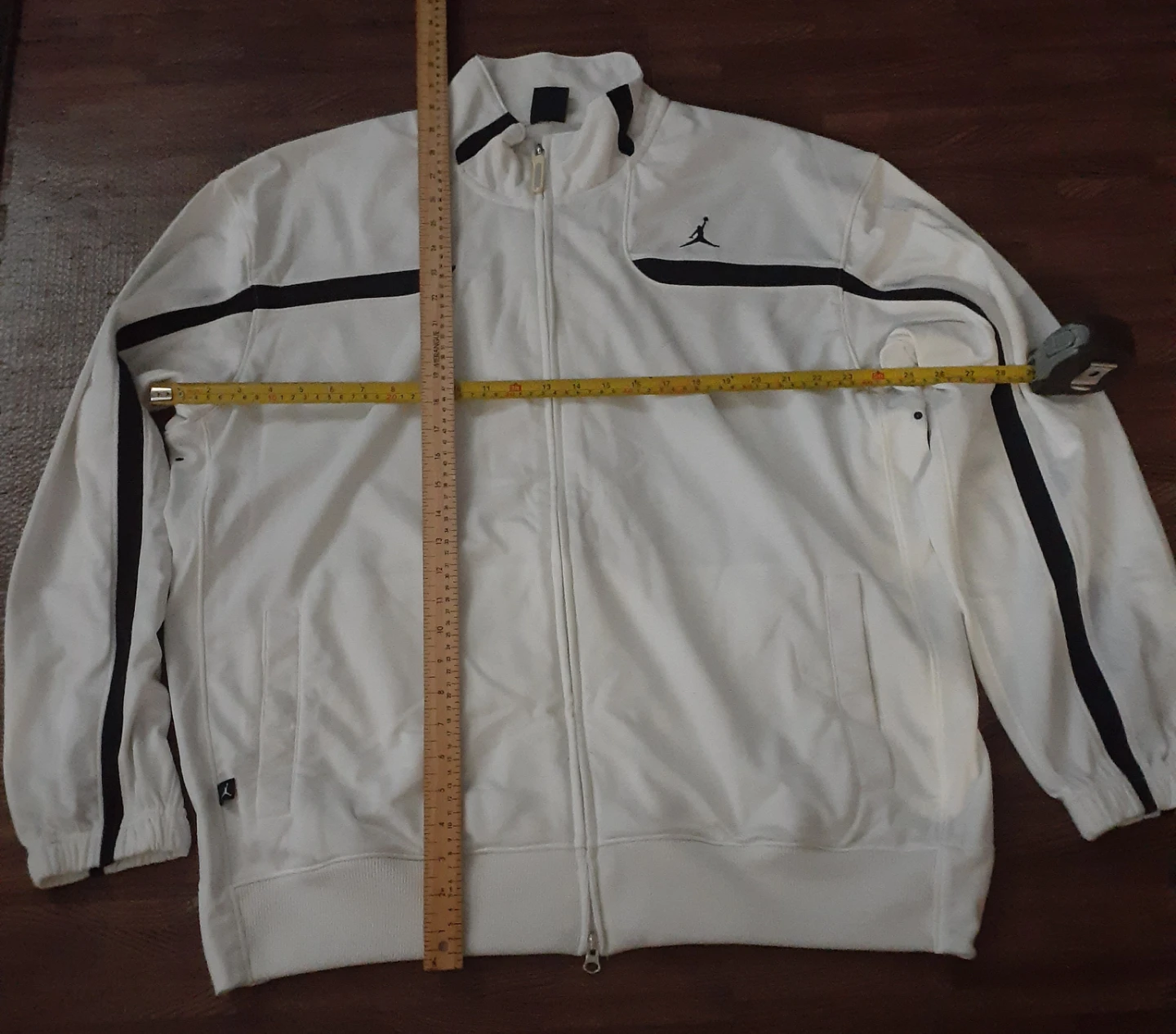 Jordan White Track Jacket VINTAGE Y2K