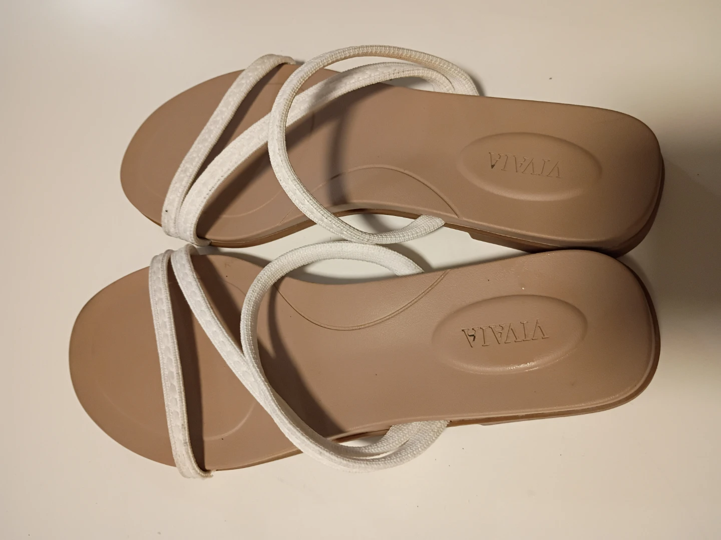 VIVAIA white strappy sandals - photo 2