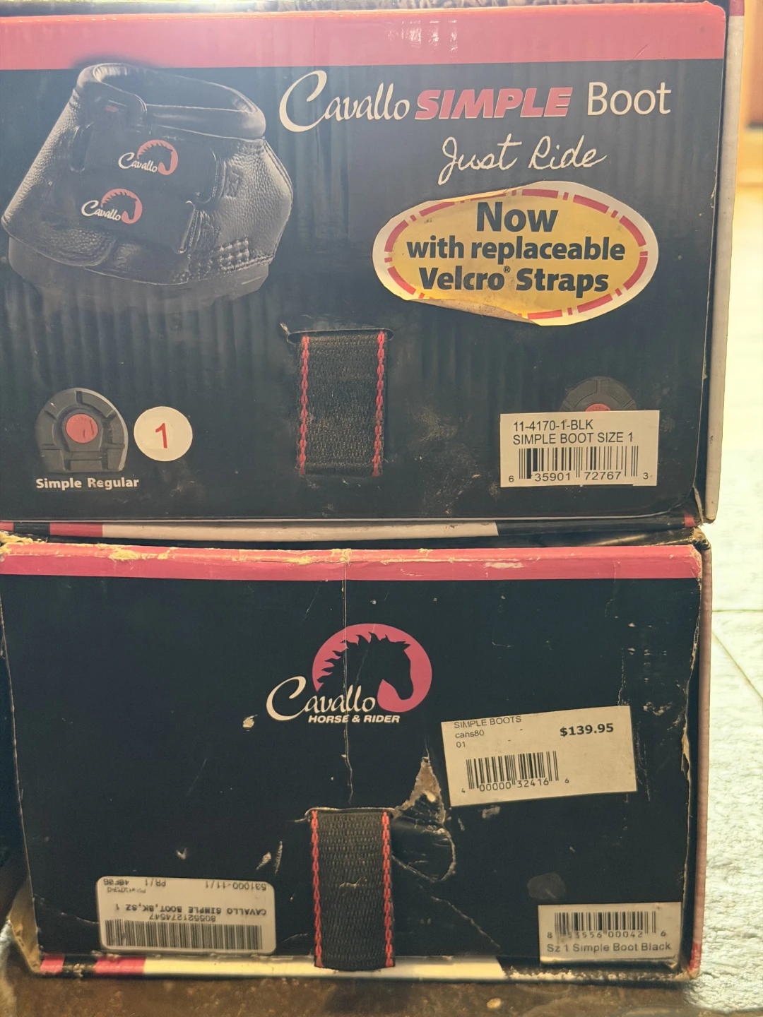 Cavallo Simple Horse Boots - Sizes 1 and 2 - photo 2