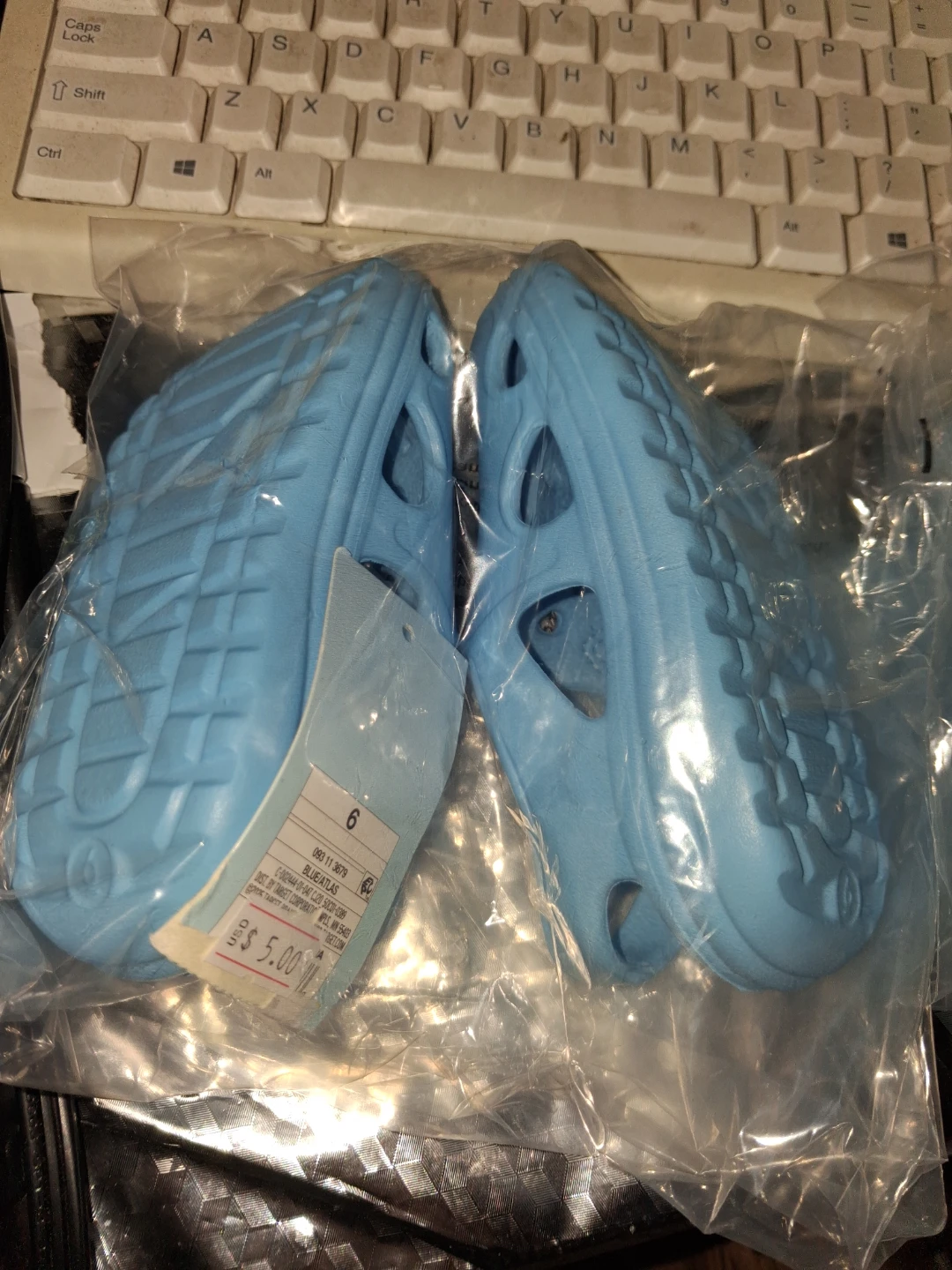 Cat & Jack Toddler Blue Sandals Size 6 - photo 2