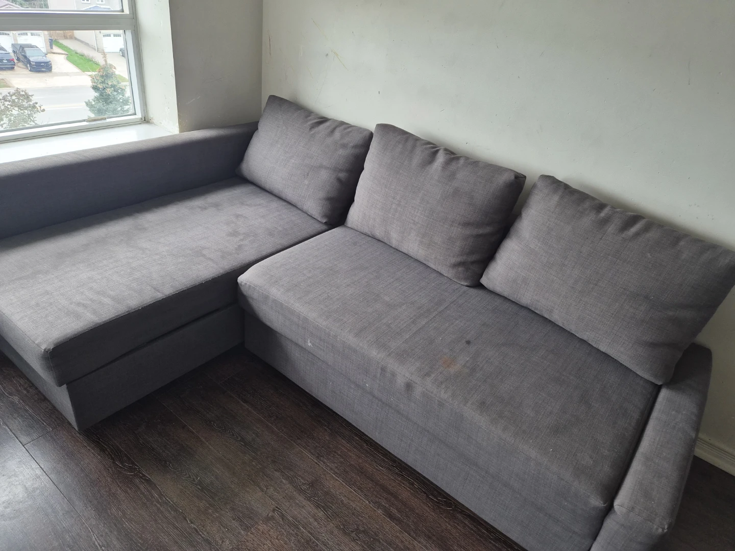 Grey Sectional Sofa with Storage - photo 4