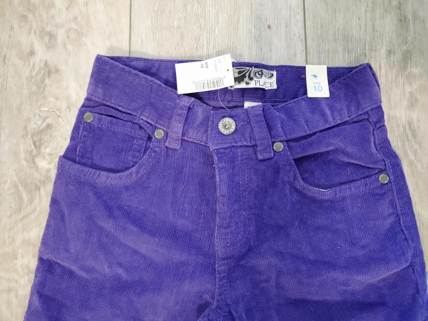 Children's Place Purple Corduroy Pants Size 10