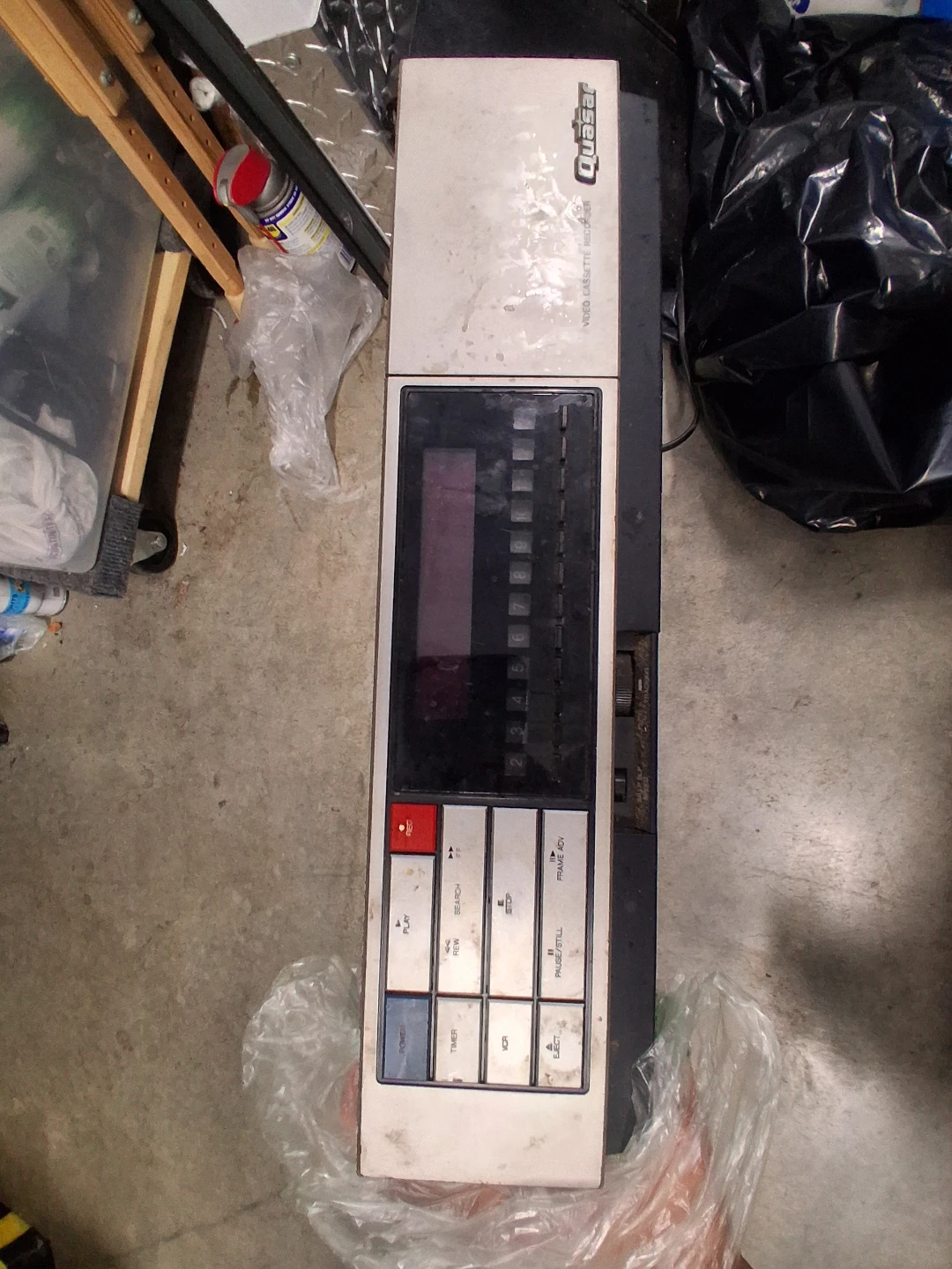 Quasar VH5031WW VHS Video Cassette Recorder