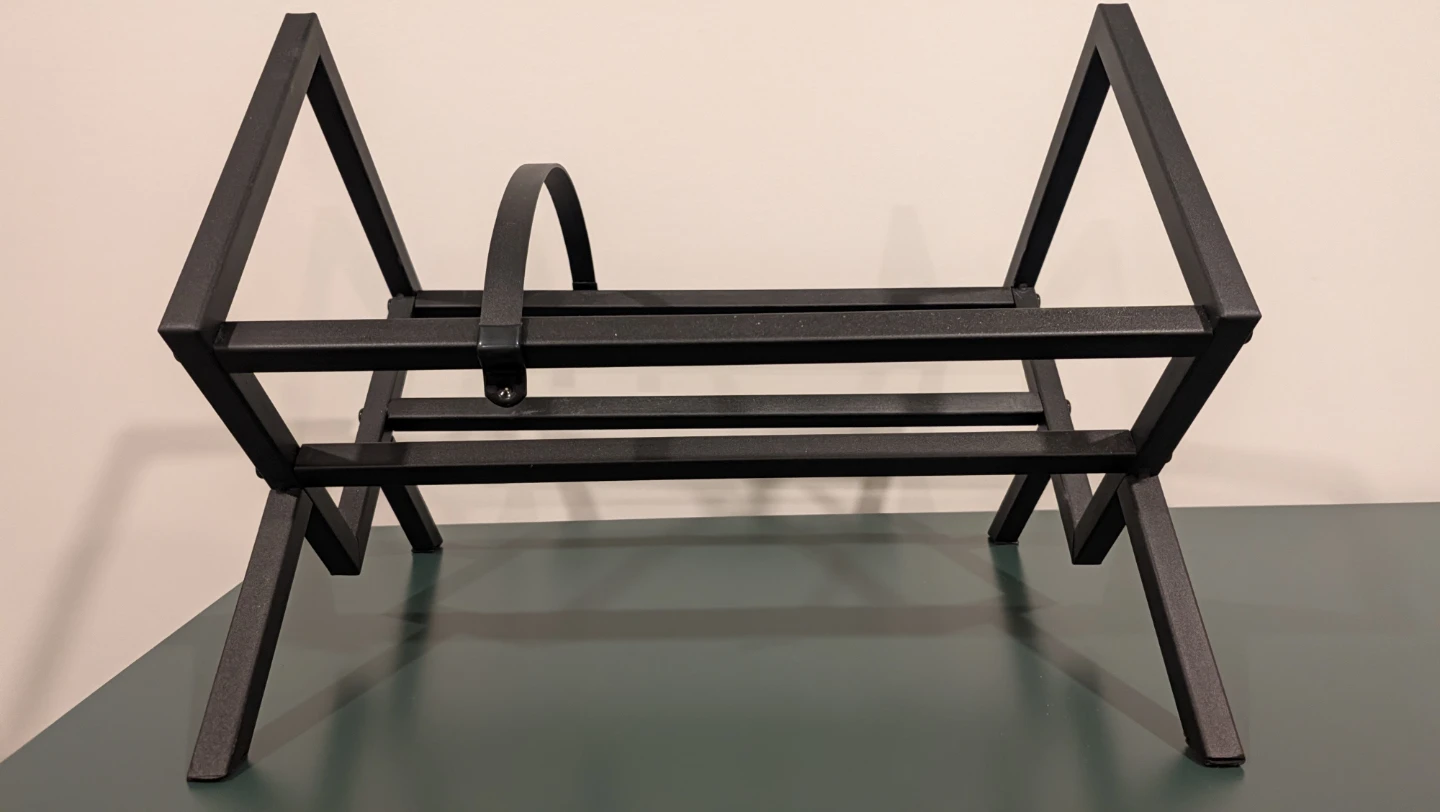 Black Metal Record Rack - photo 2