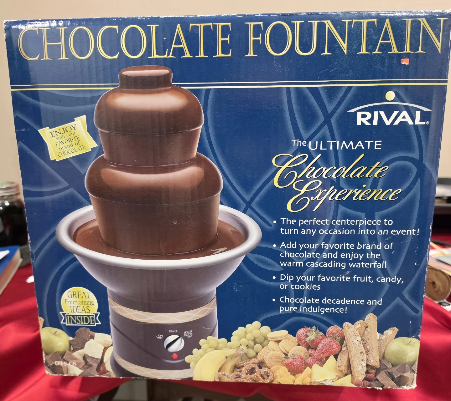 Rival chocolate fountain