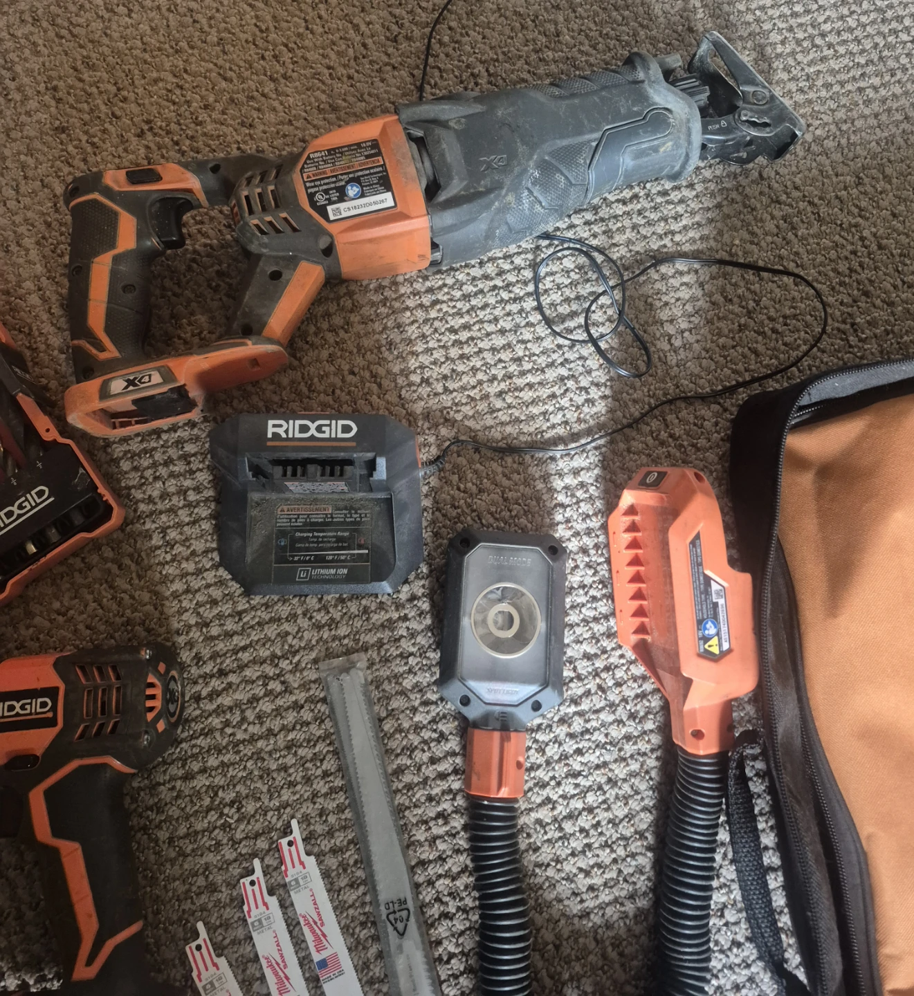 Ridgid 18V Power Tool Set with Accessories - photo 2