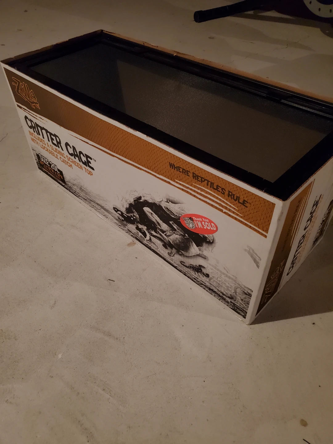 Zilla Critter Cage 20L