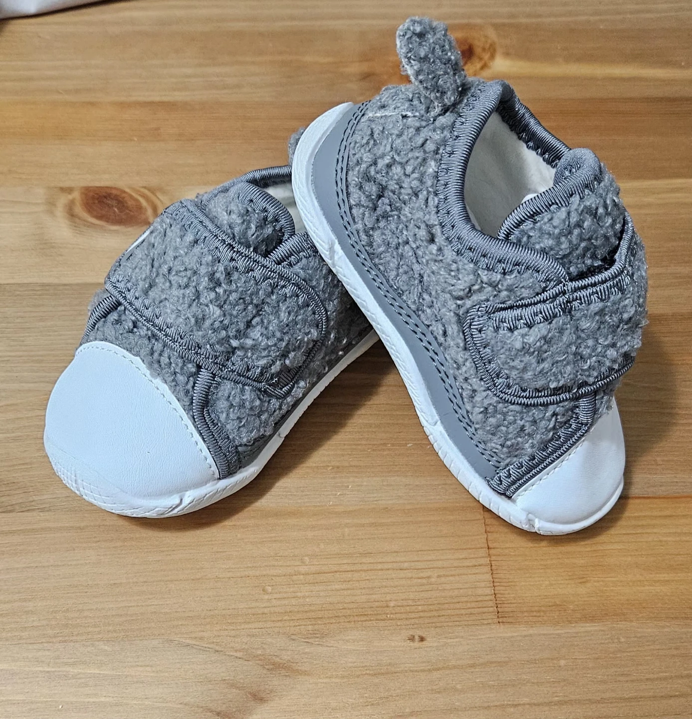 Grey Baby Winter Slippers - photo 5