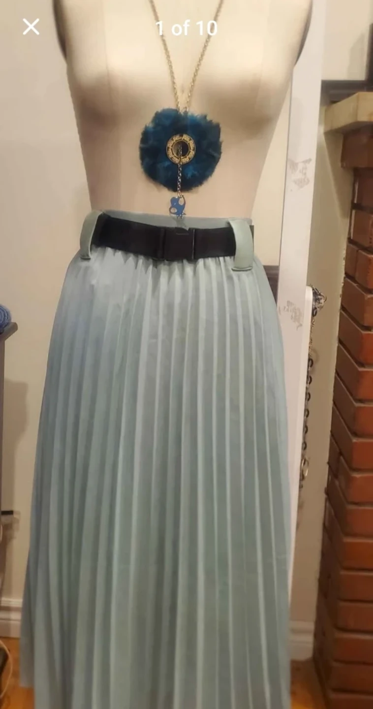 Rudsak Pleated Maxi Skirt Xs