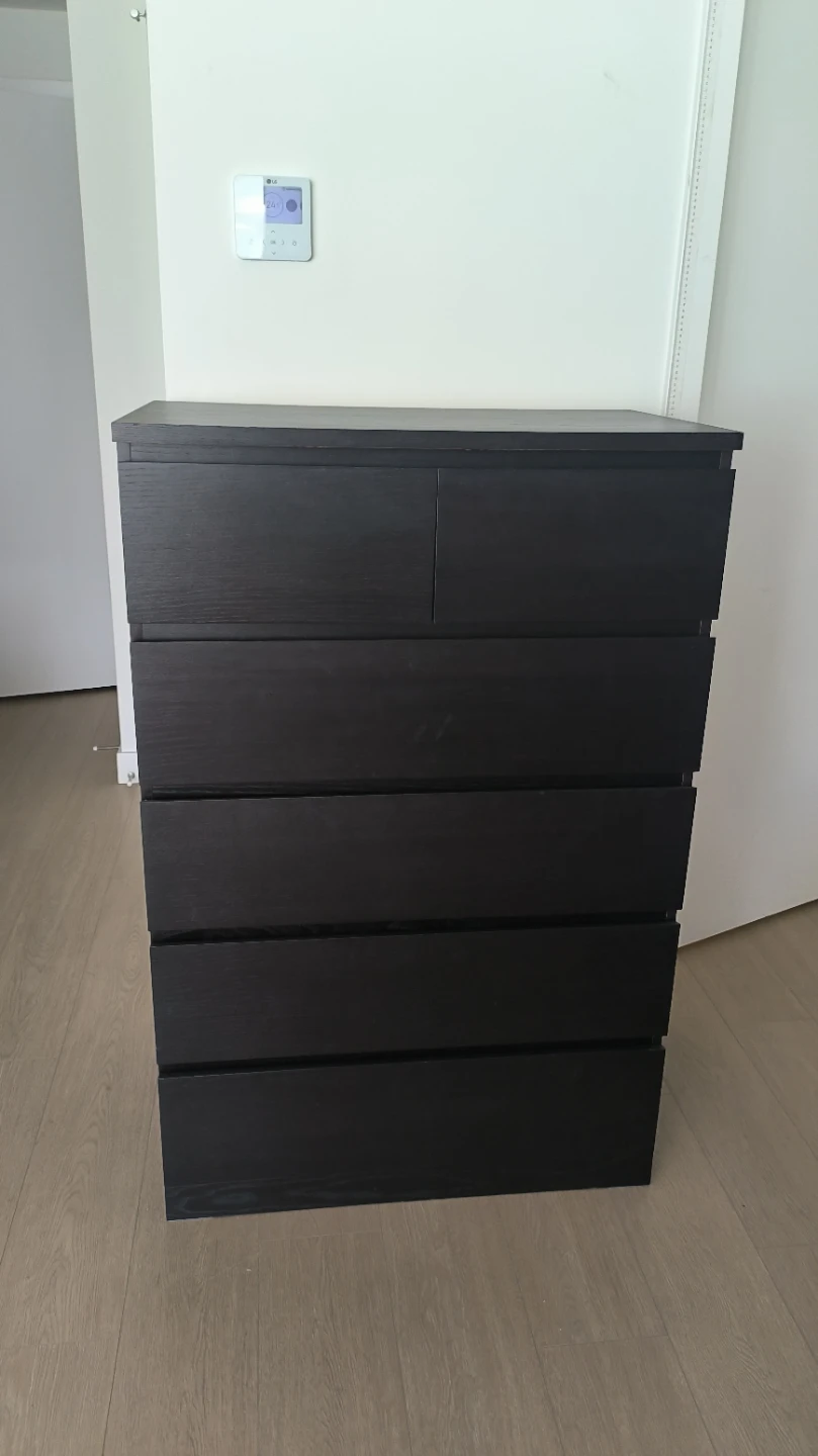 IKEA Black-Brown Dresser