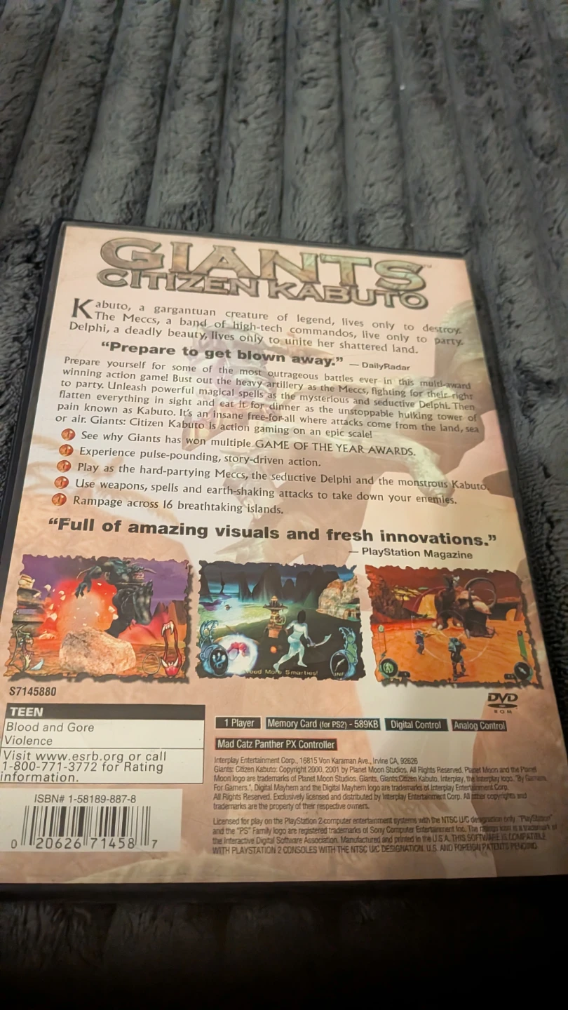 Giants: Citizen Kabuto for PlayStation 2 - photo 3