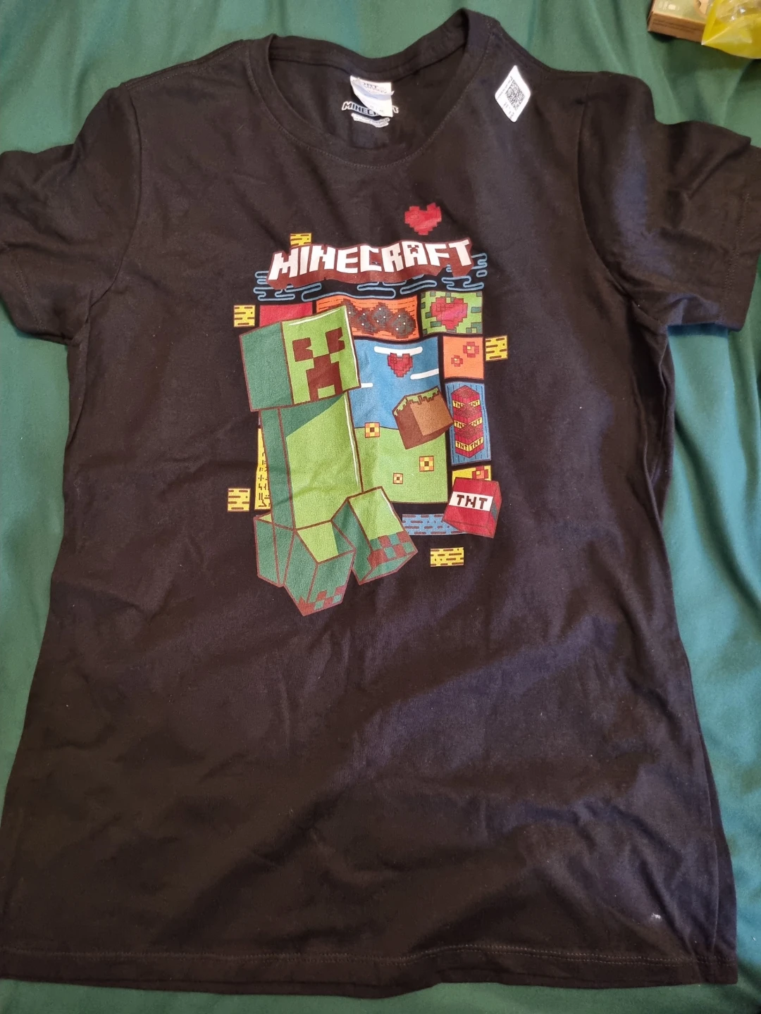 Minecraft Creeper Graphic T-Shirt - photo 2