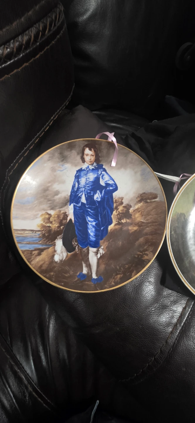 La Rencontre Limoges Porcelain Collector Plate - photo 2