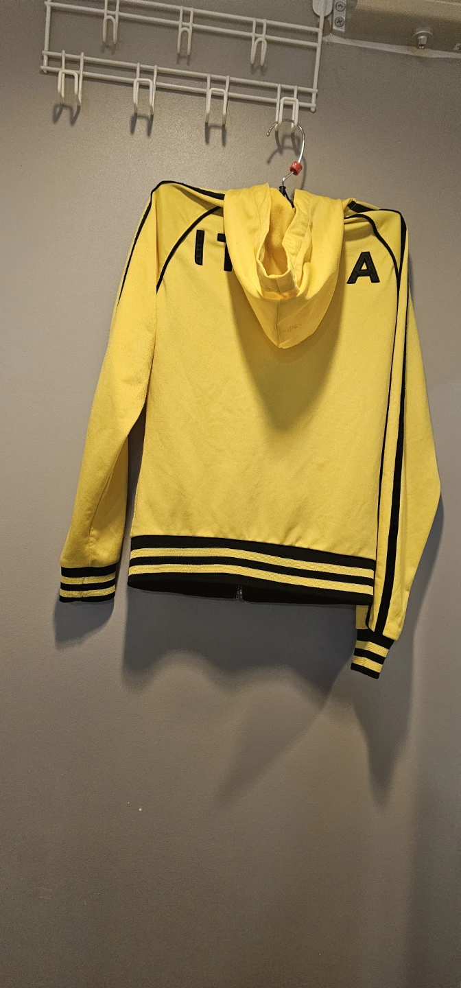 Italia Yellow Zip-Up Hoodie - photo 2