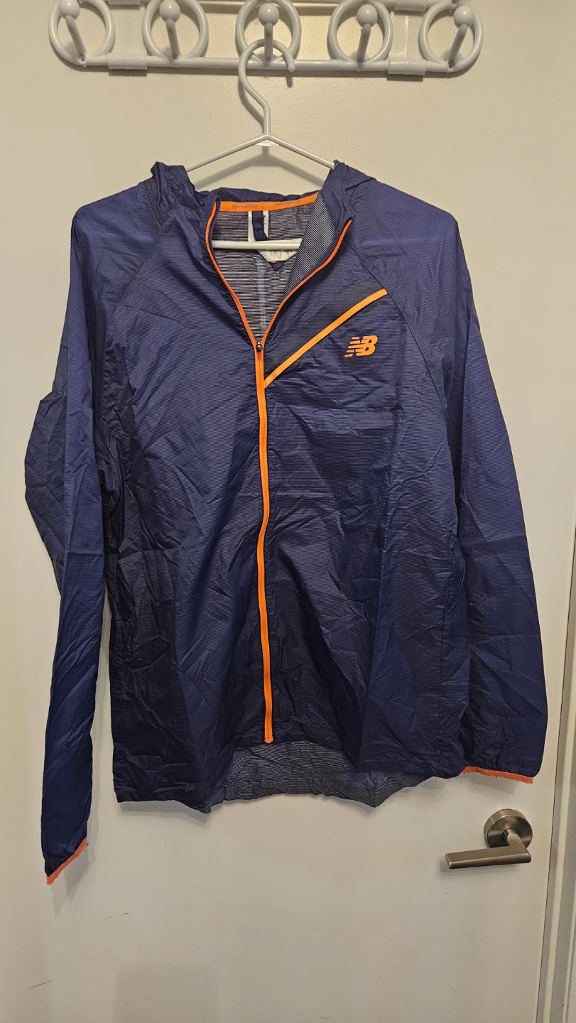 New Balance Men's Lightweight Windbreaker Jacket