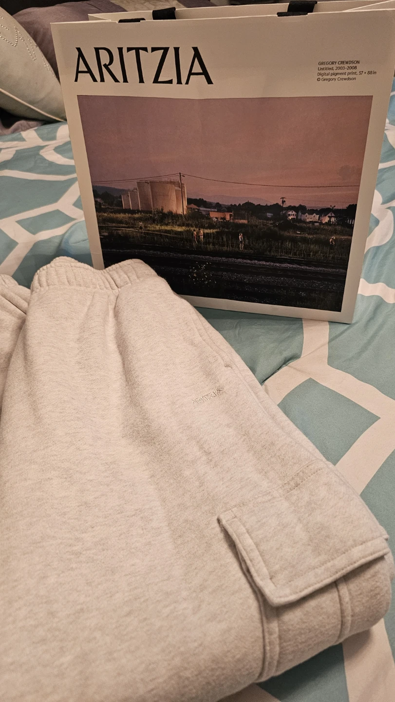 Aritzia Cozy Fleece Sweatfleece Cargo Sweatpants - XS