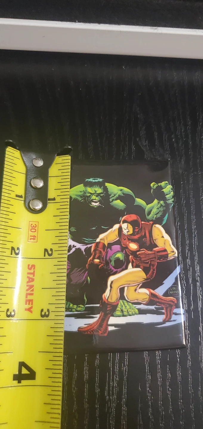 Marvel Hulk and Iron Man Magnet - photo 2