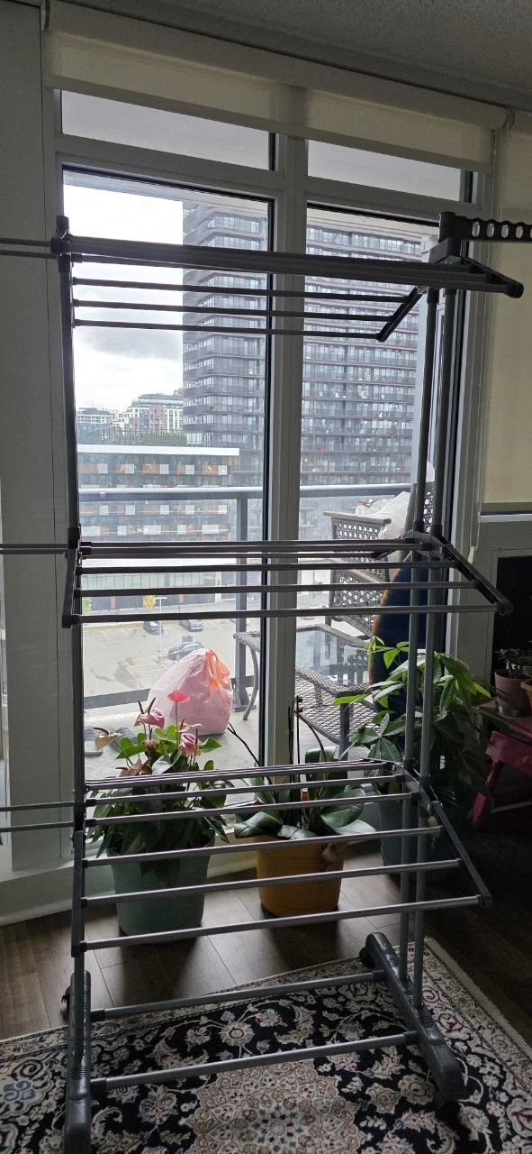 3-Tier Foldable Laundry Drying Rack - photo 2