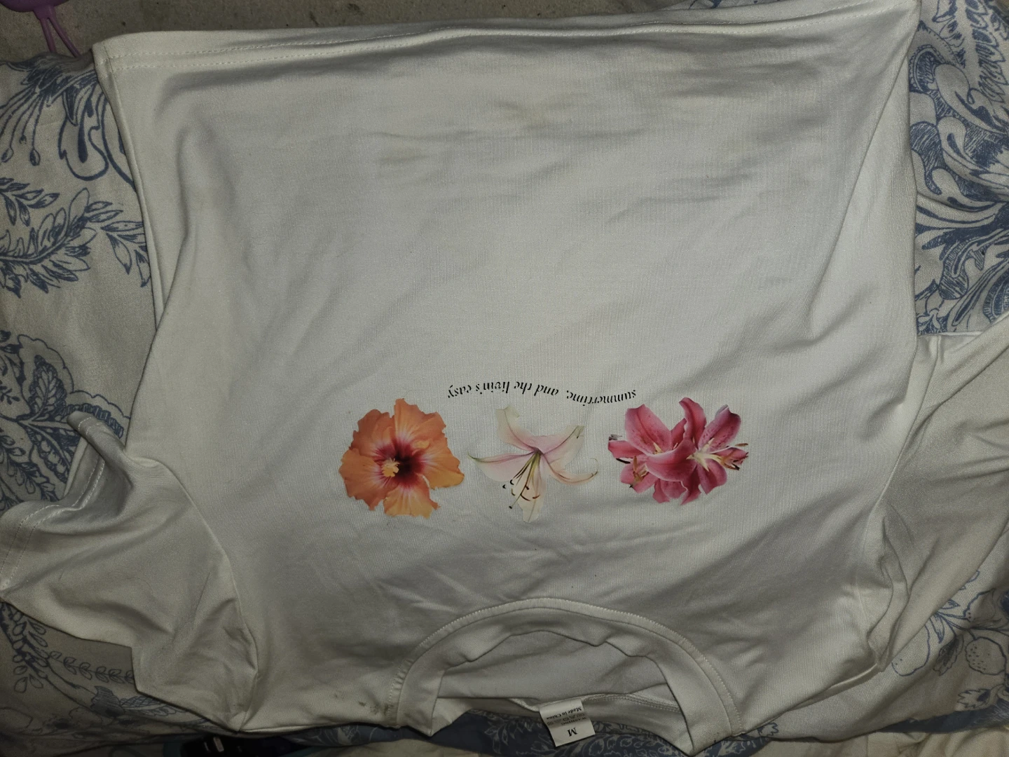 Tropical Belly T-shirt.