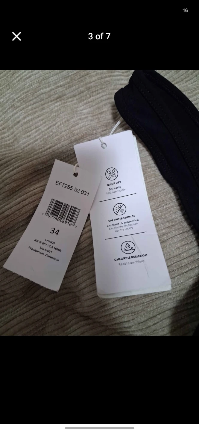 Lacoste Black Sport Dress Size 34 - photo 5