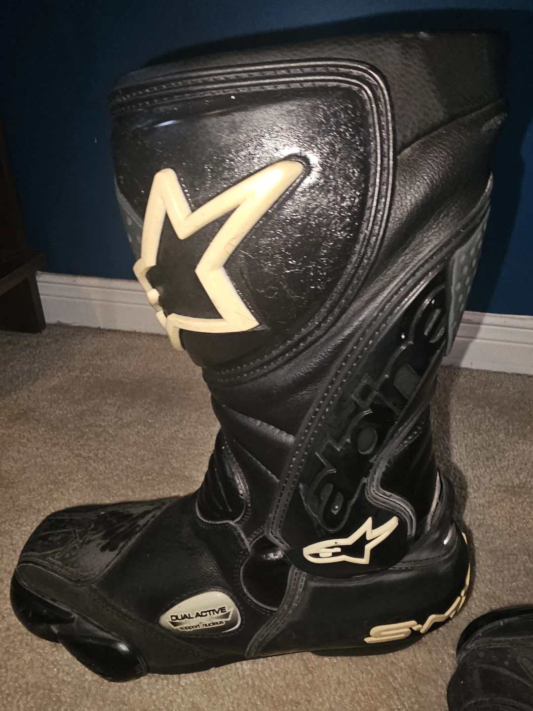 Dirt bike Motorcycle boots Size 9 - photo 2