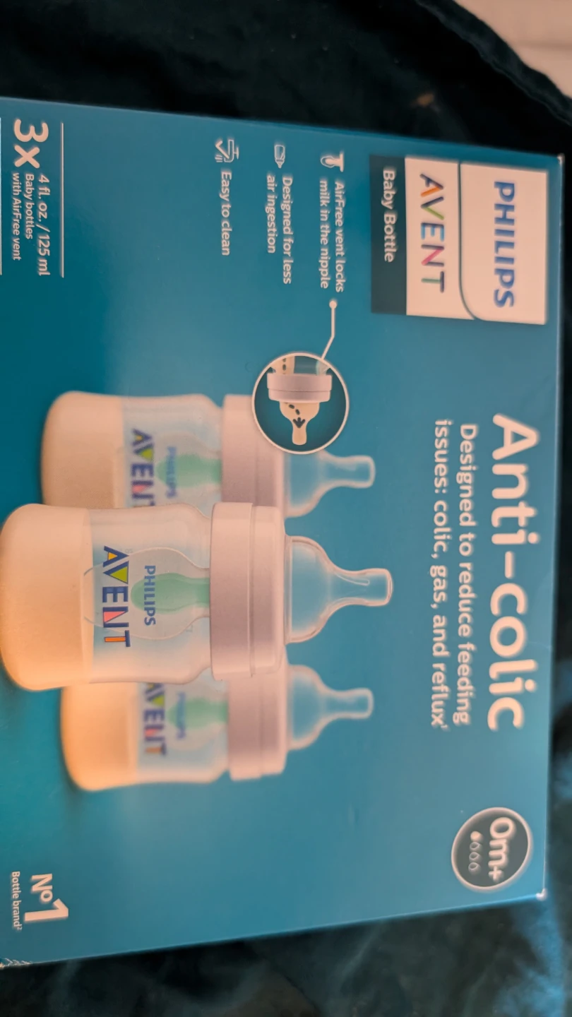 Philips Avent Anti-colic Baby Bottles 3-Pack 125ml