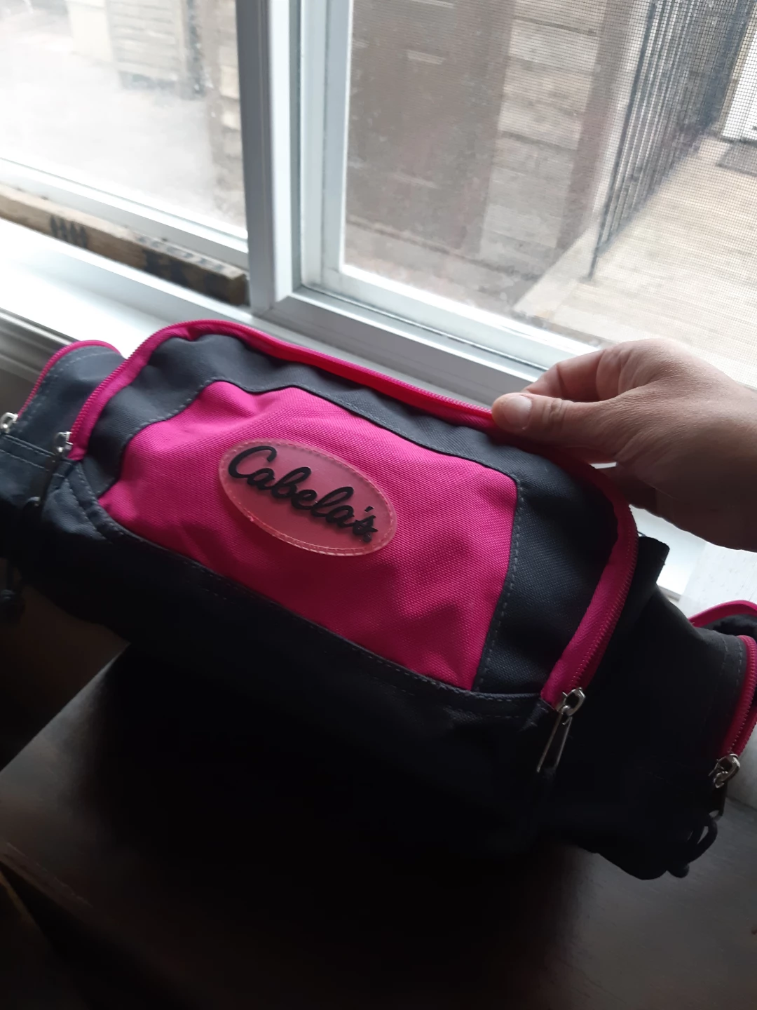 Hot Pink Cabellas Tackle Bag