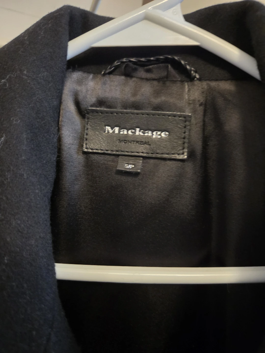 Mackage Black Wool Coat - photo 3